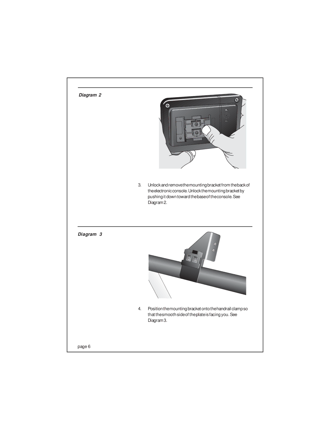 Precor 903 owner manual Diagram 