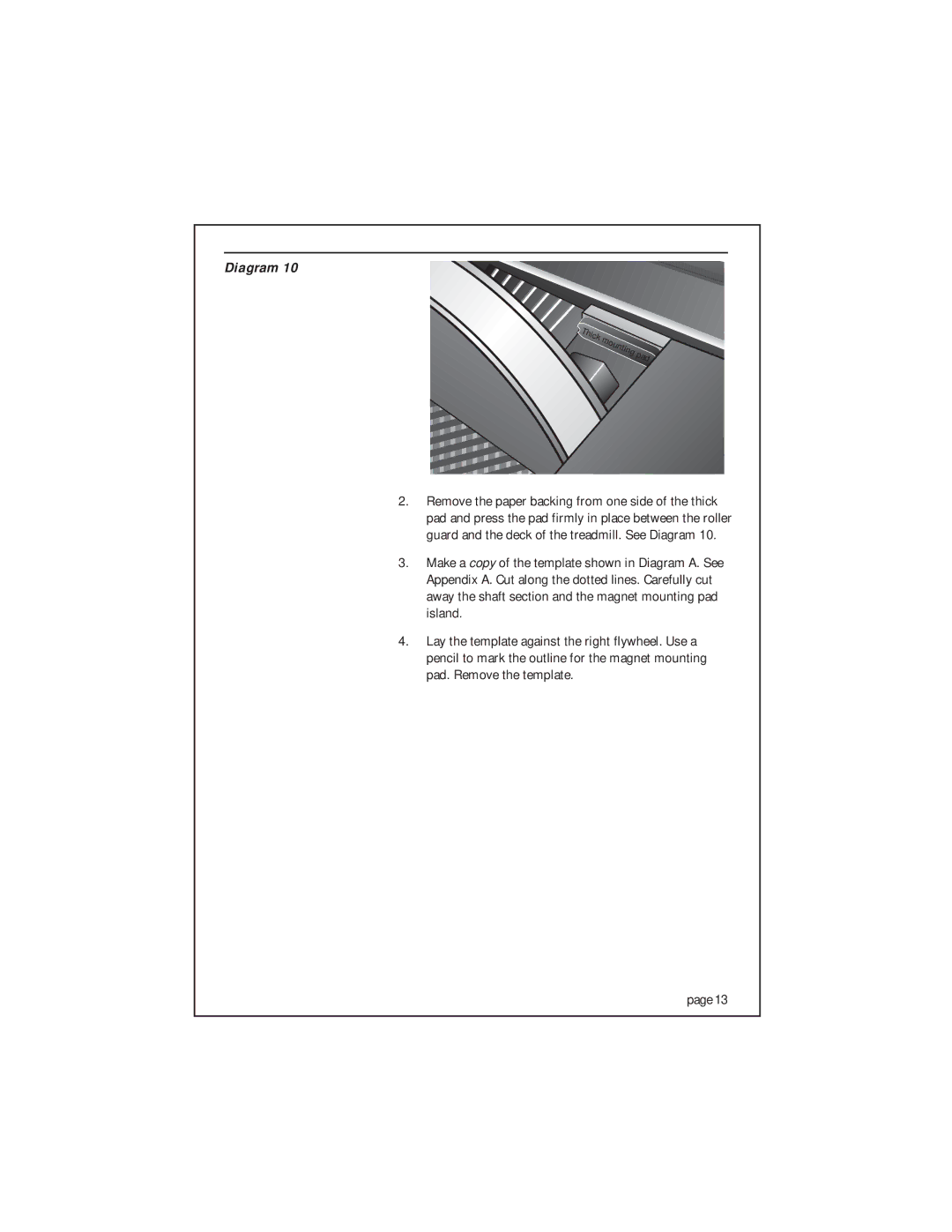 Precor 903 owner manual Diagram 