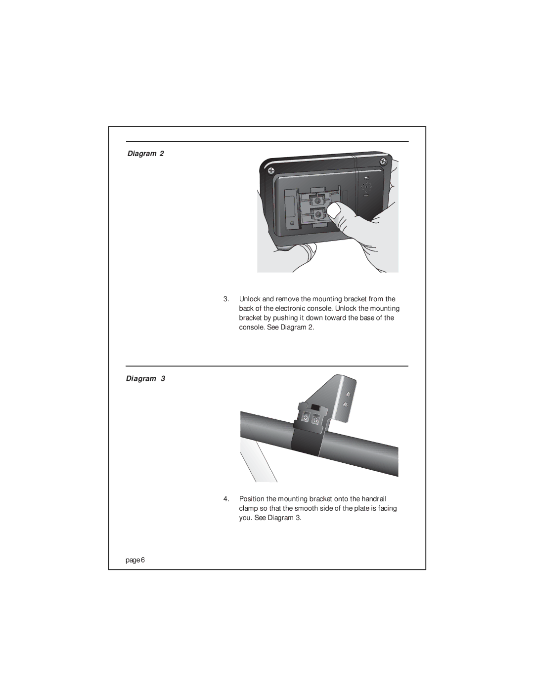 Precor 903 owner manual Diagram 