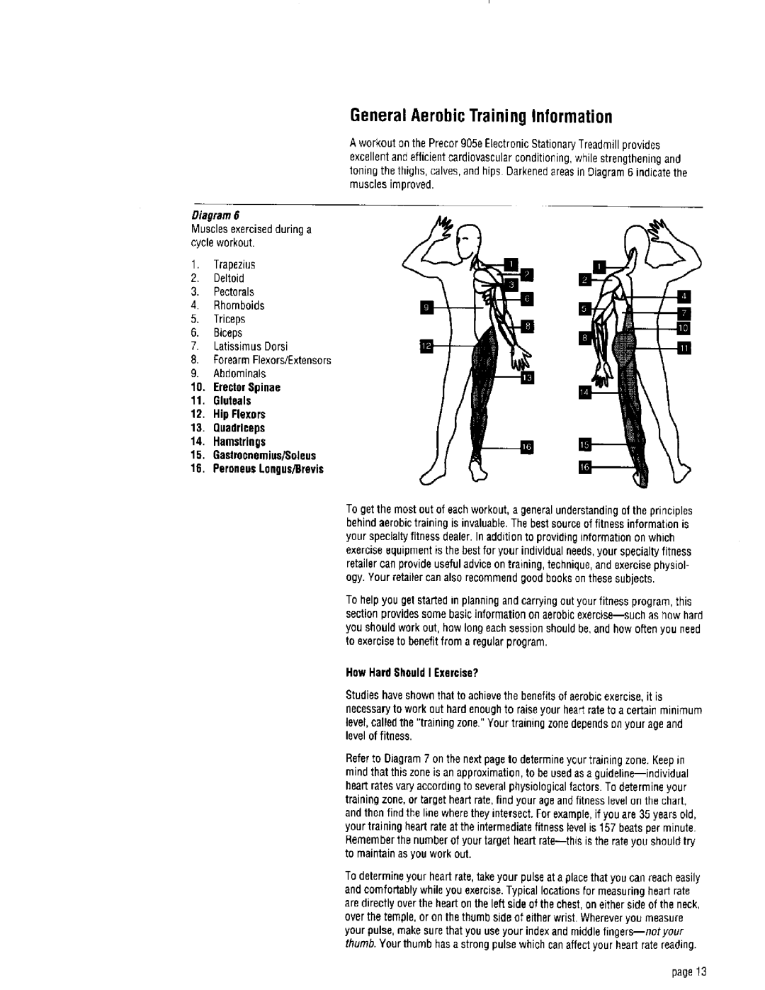 Precor 905e manual 