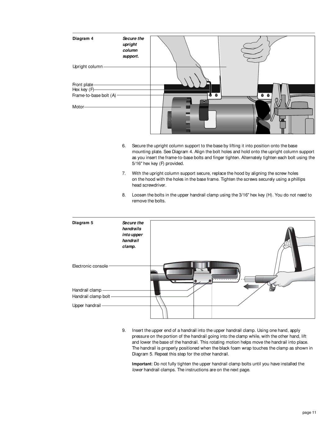 Precor 9.21i owner manual Secure 