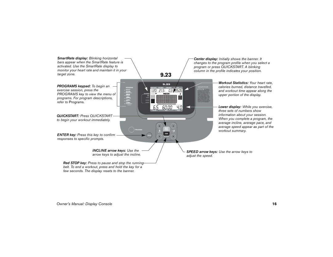 Precor 9.27, 9.23 manual 5.0.60.00004.0 