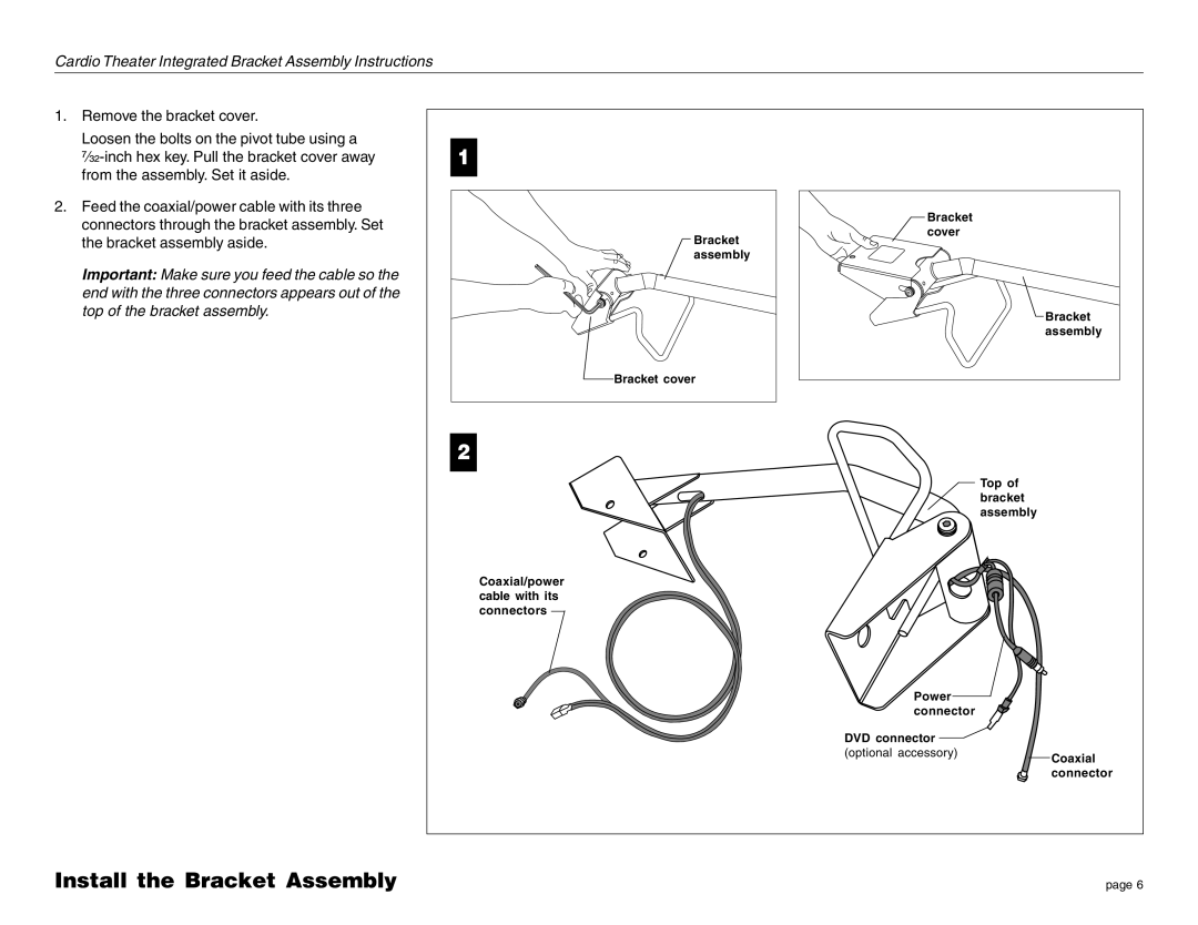 Precor C764i manual Connector 