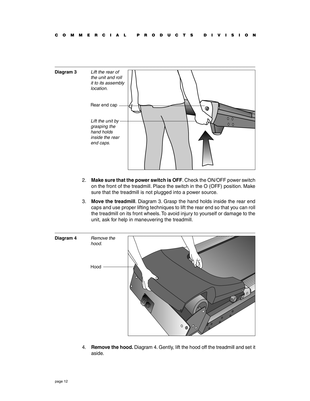 Precor C956i, C954i owner manual Diagram 