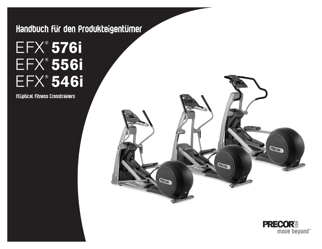 Precor EFX 546i manual Efx 