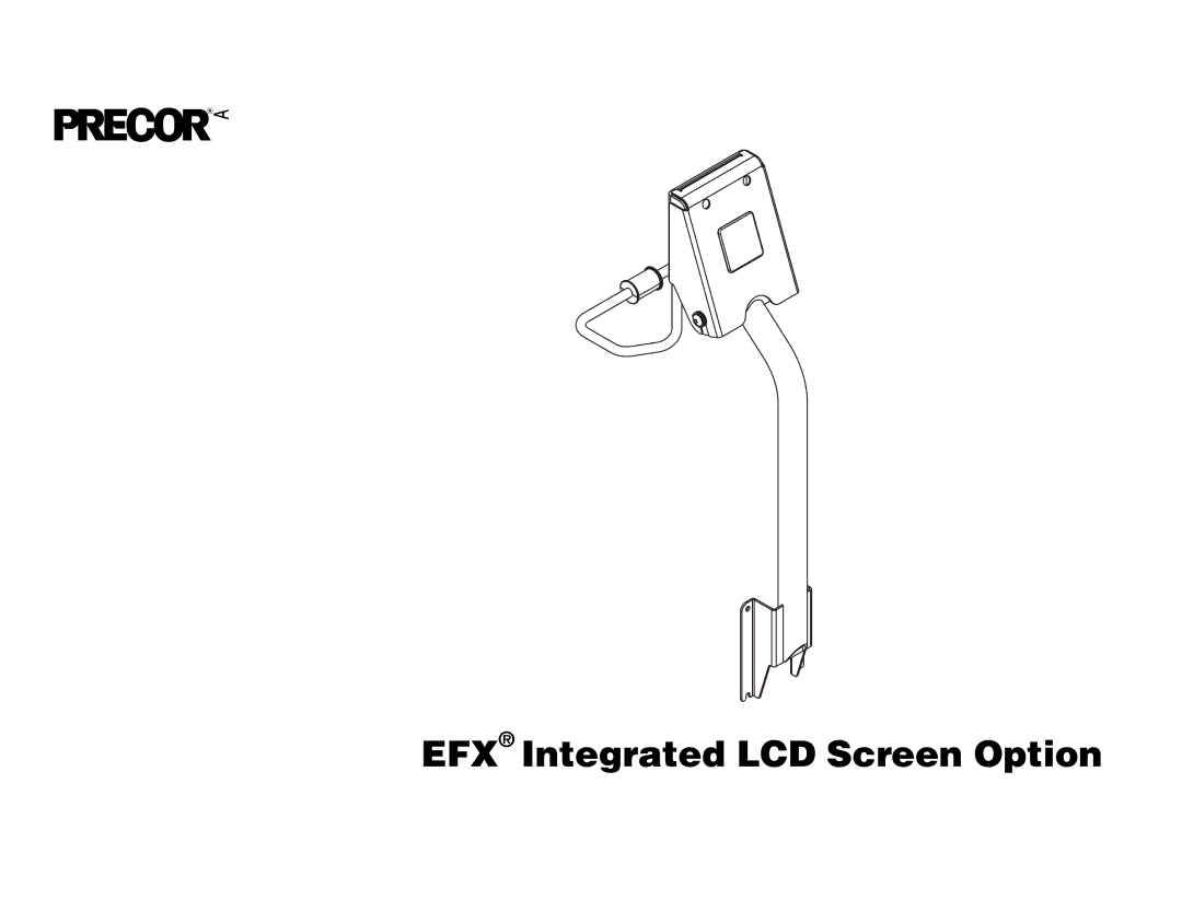 Precor EFX LCD manual 