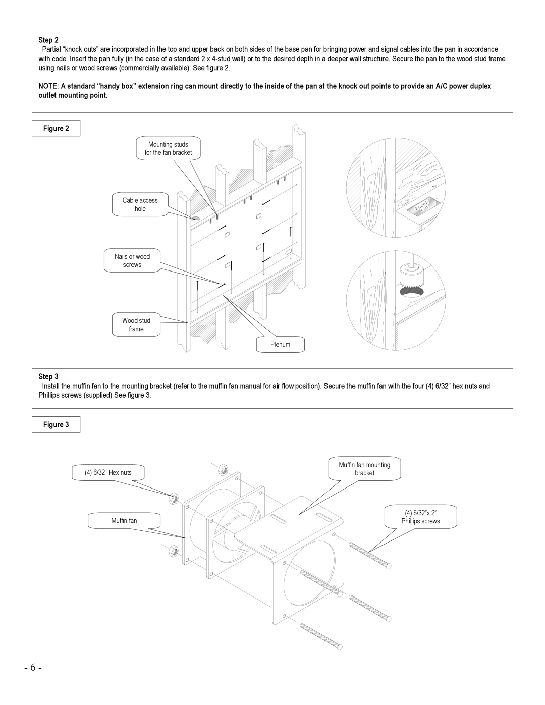 Premier Mounts INW-series, INW-50, INW-60, INW-42 installation manual Step 