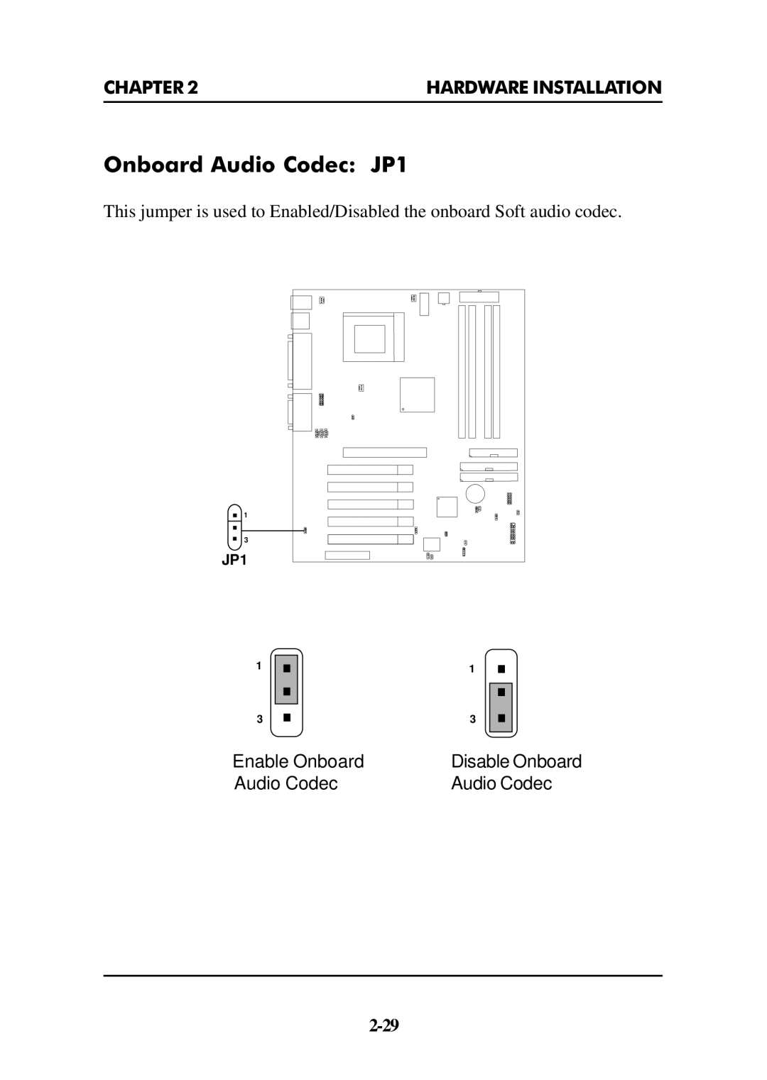 Premio Computer Premio Apollo/Shadowhawk Computer manual Onboard Audio Codec JP1 