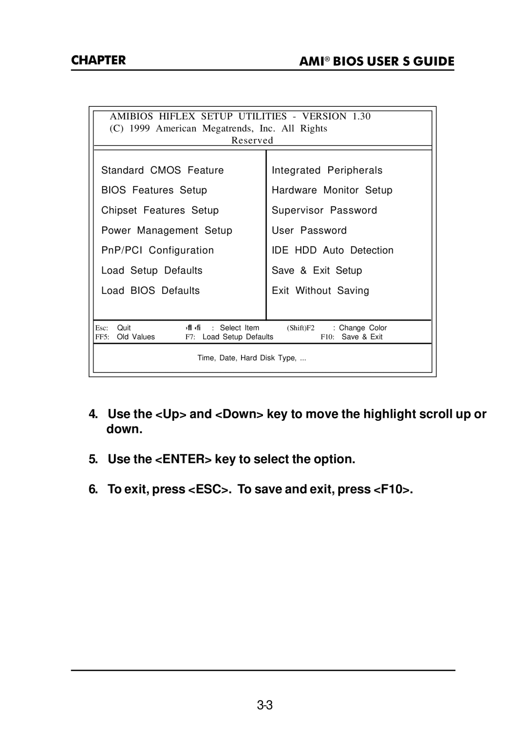 Premio Computer Premio Apollo/Shadowhawk Computer manual Amibios Hiflex Setup Utilities Version 