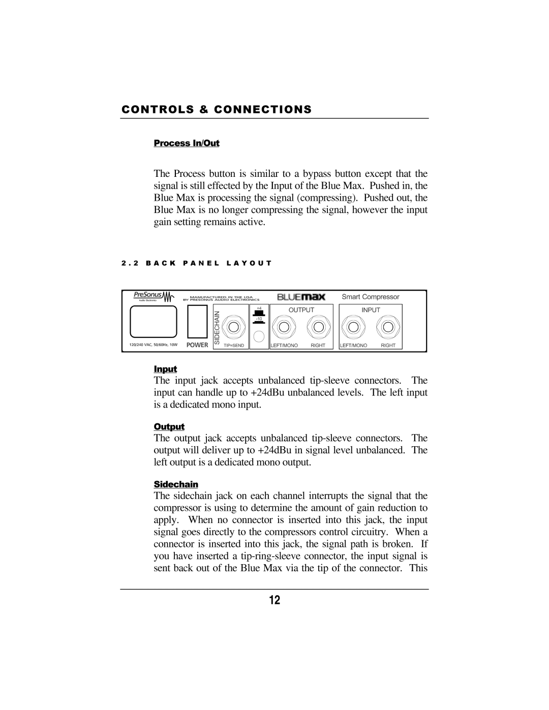 Presonus Audio electronic Smart Compressor manual 