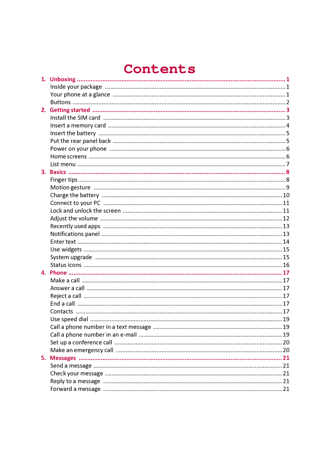 Prestigio PER3162 user manual Contents 