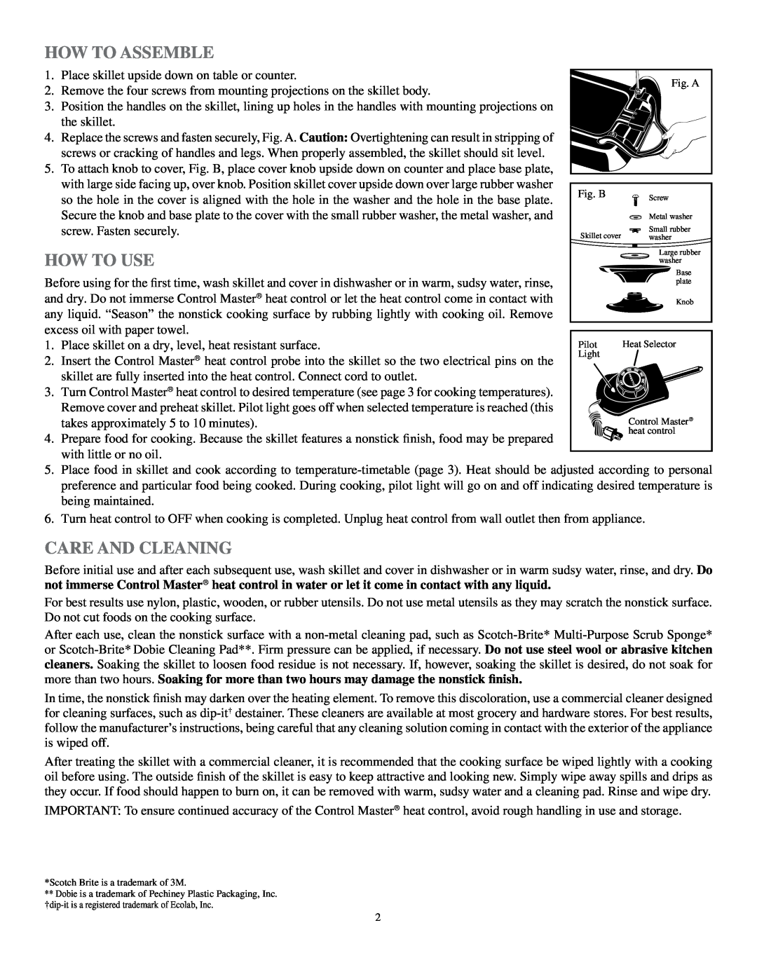Presto 16-inch Electric Skillet manual 