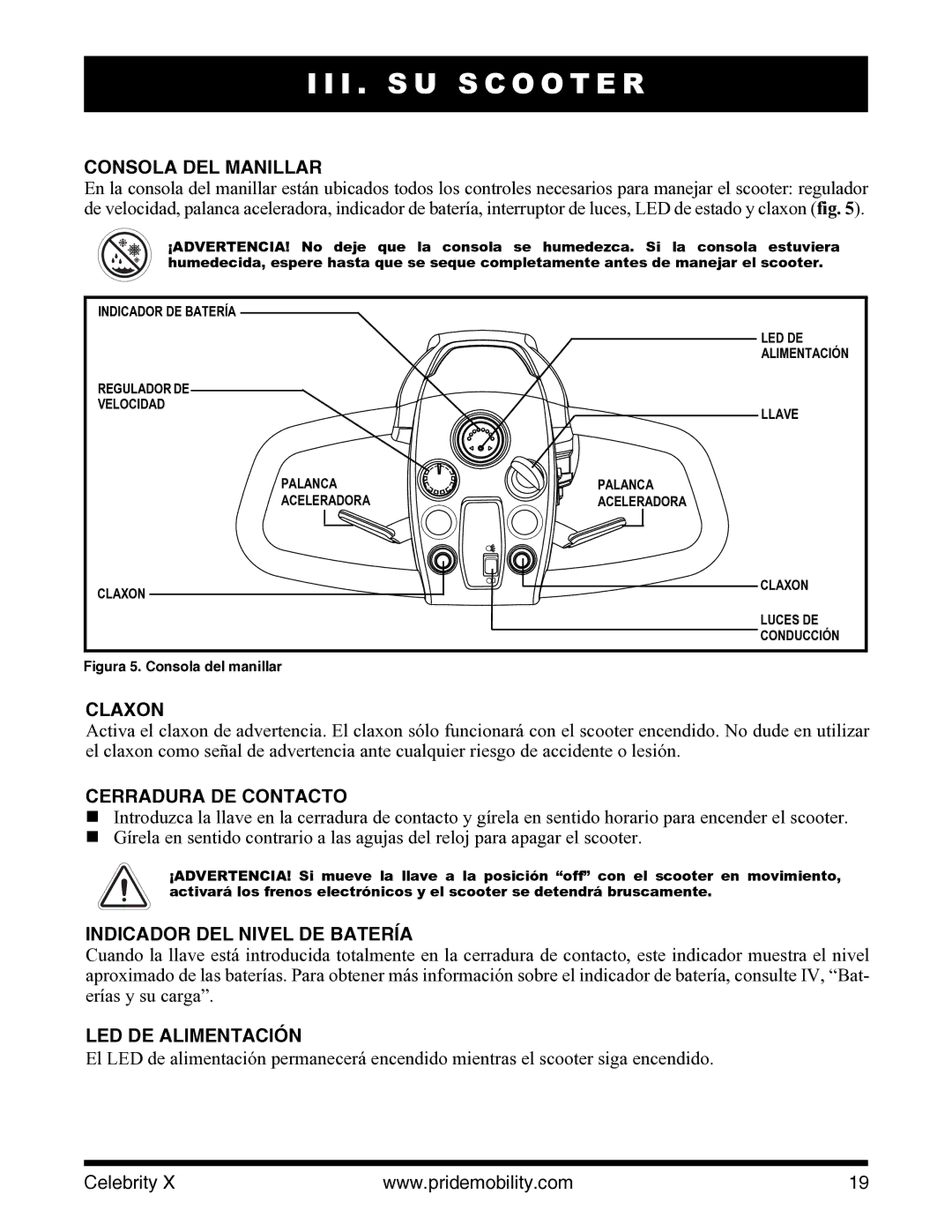 Pride Mobility I NFMANU3363 manual I . S U S C O O T E R 