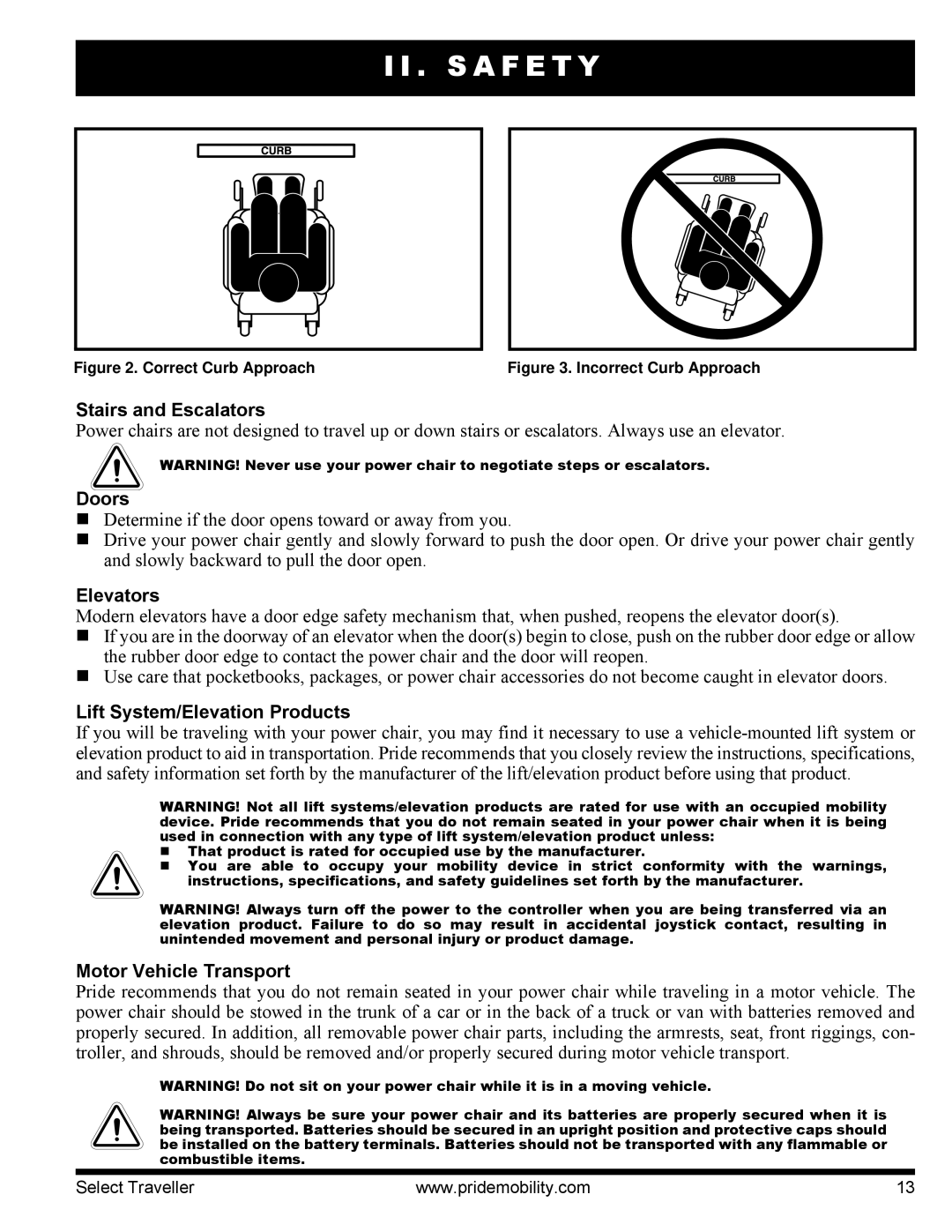 Pride Mobility I NFMANU339 manual Stairs and Escalators, Doors, Elevators, Lift System/Elevation Products 