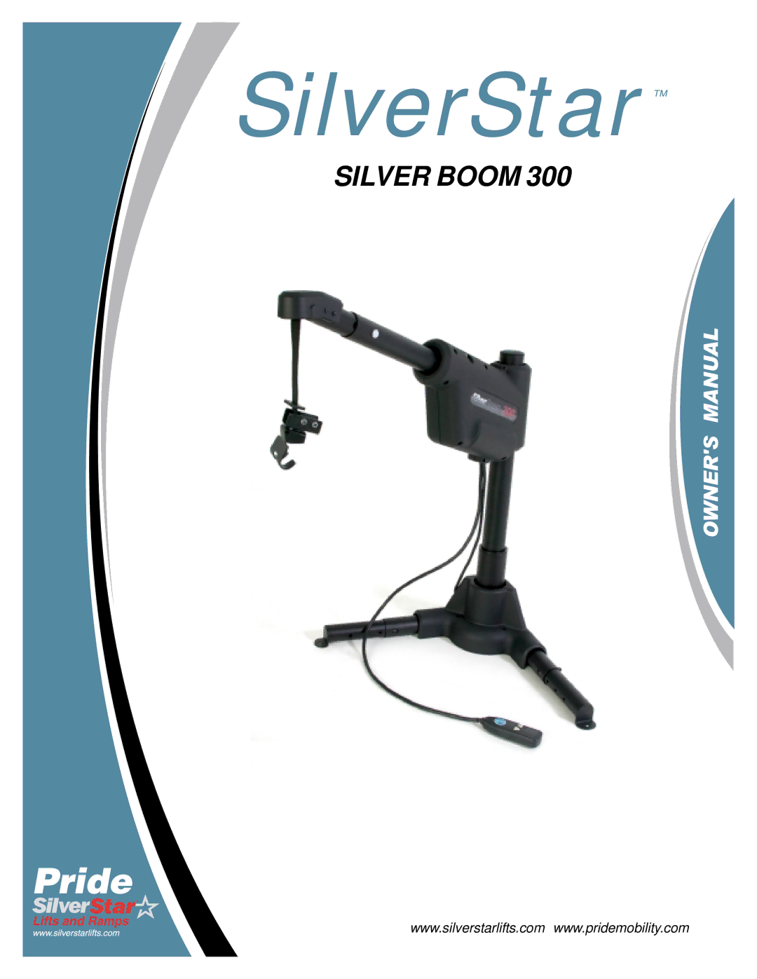 Pride Mobility INFMANU3210 manual SilverStar 