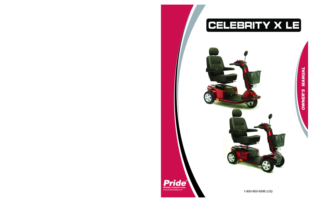 Pride Mobility INFMANU4440 manual 