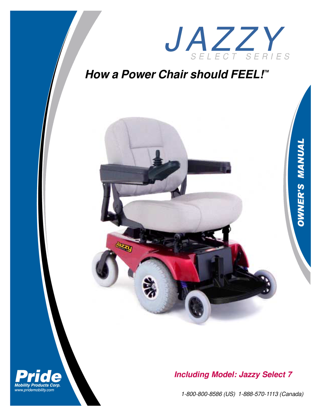 Pride Mobility Jazzy Select 7 manual 