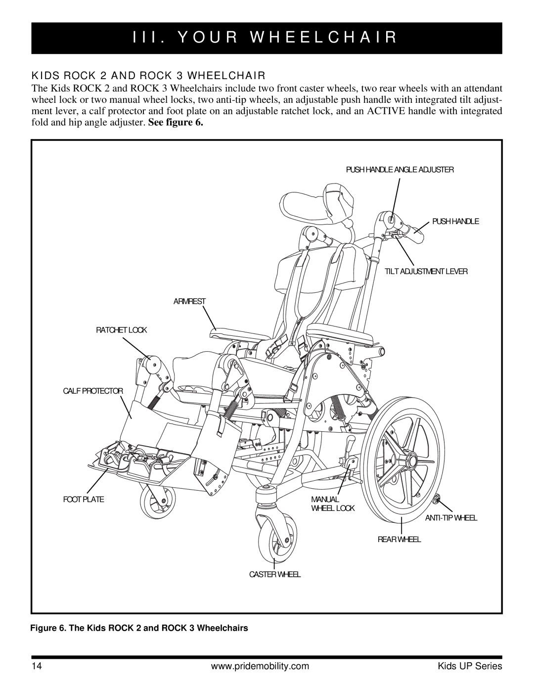 Pride Mobility Fast manual Kids Rock 2 and Rock 3 Wheelchairs 