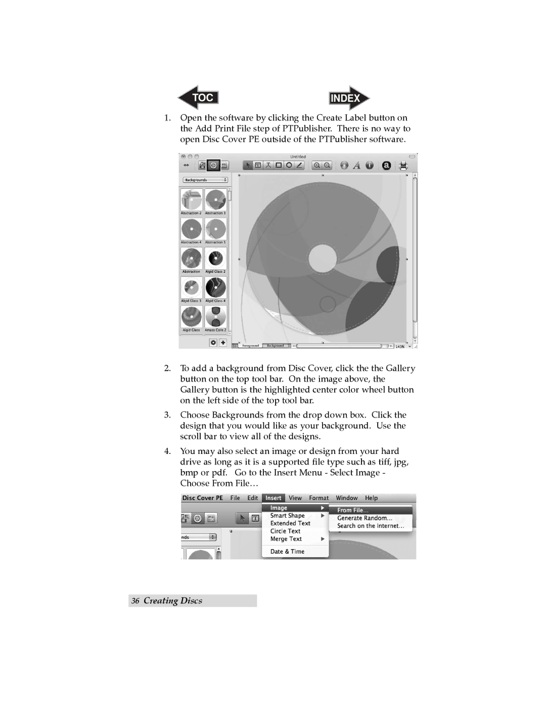 Primera Technology 032910-511262 user manual Toc 