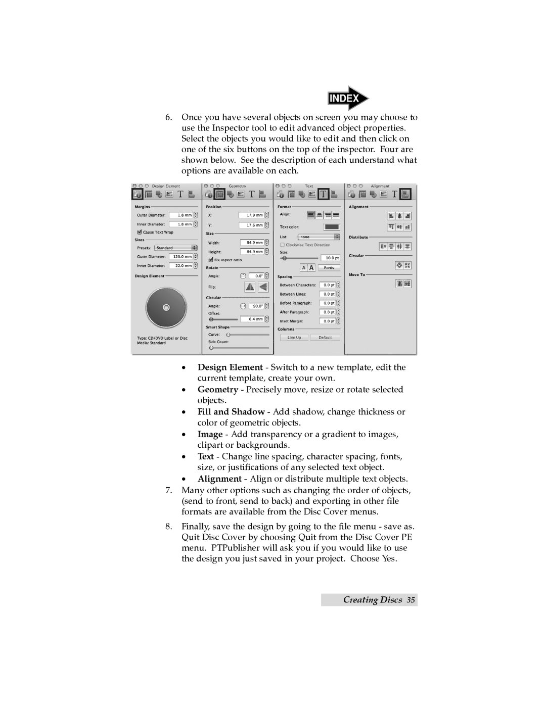 Primera Technology 091211-511276 user manual Toc 