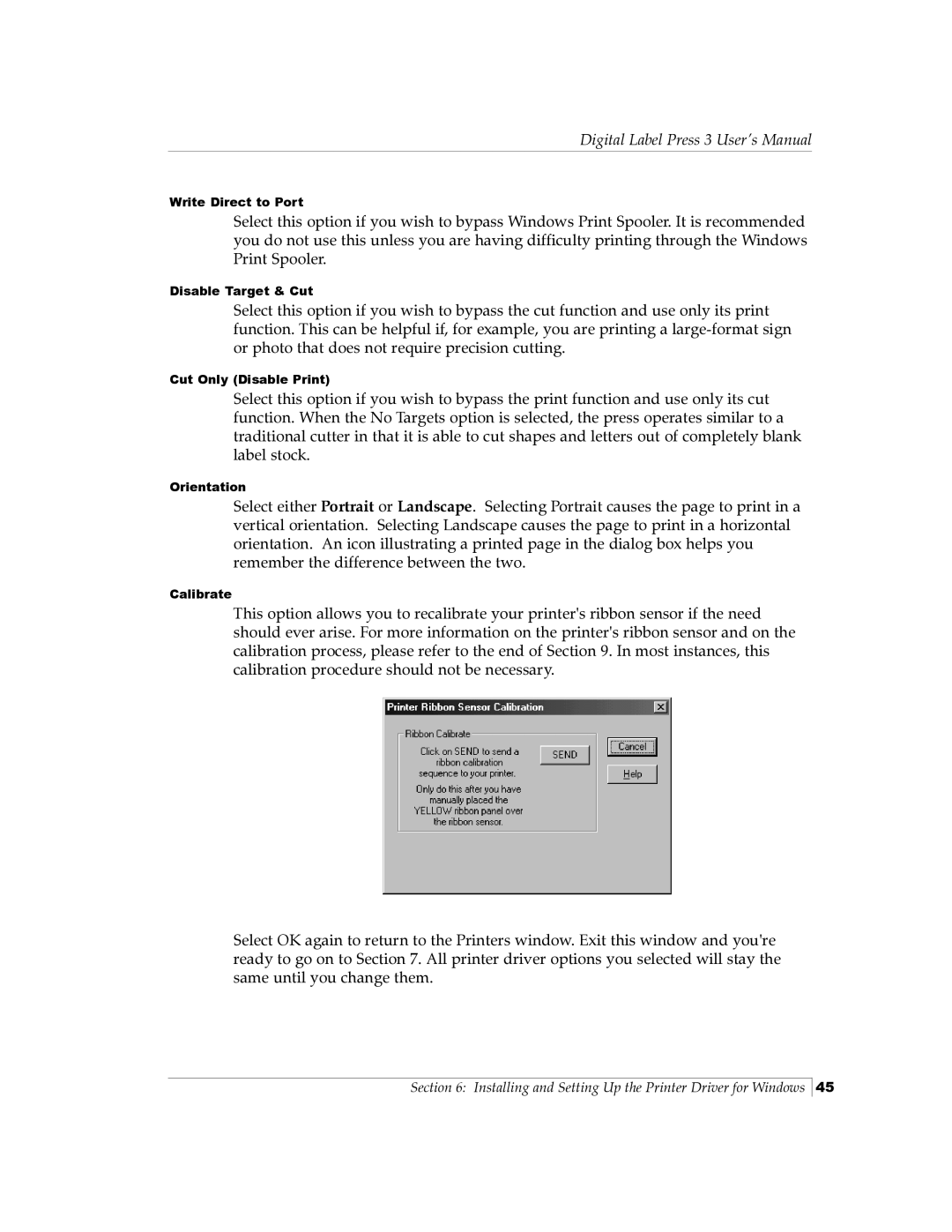 Primera Technology 510212 manual Write Direct to Port 