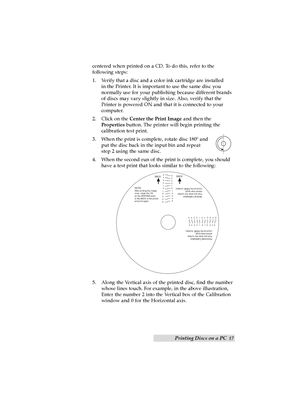 Primera Technology Automated Optical Disc Printing System user manual Back 