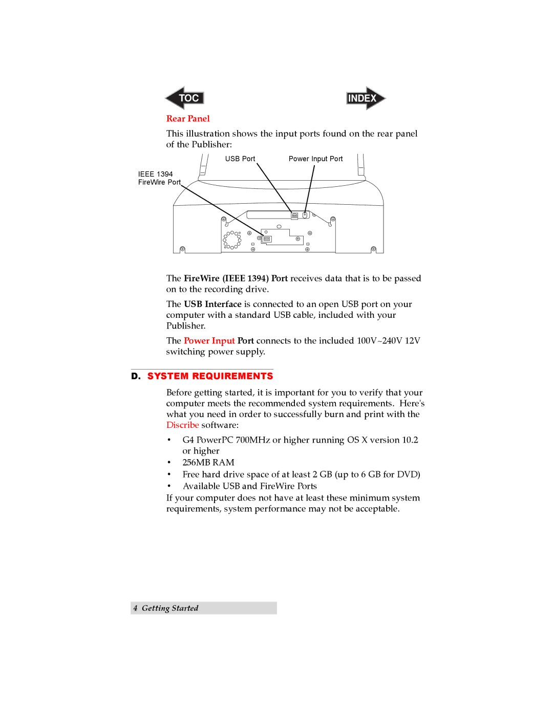 Primera Technology BravoTM user manual System Requirements 