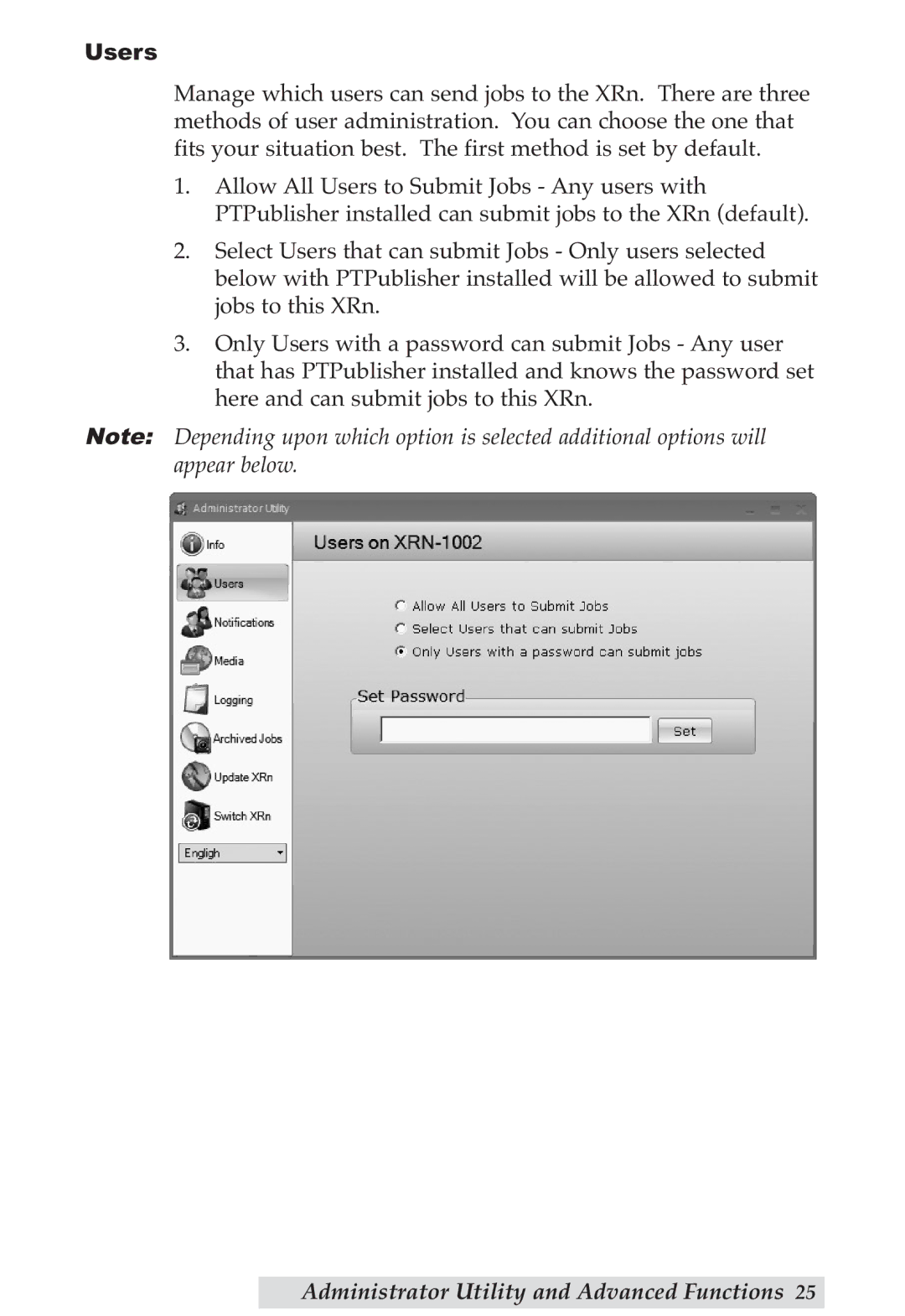 Primera Technology DP-XRn user manual Users 