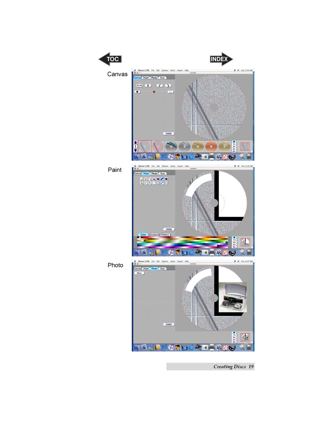 Primera Technology II user manual Canvas Paint Photo 