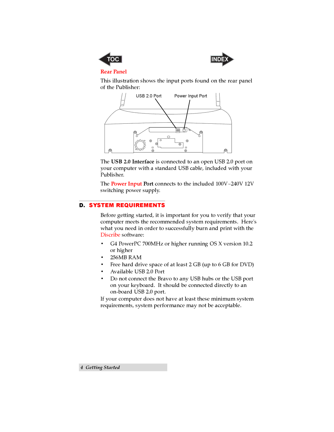 Primera Technology II user manual System Requirements 