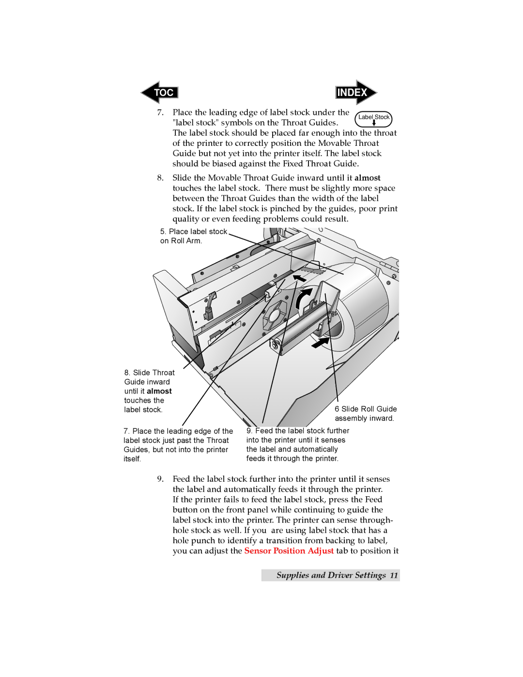 Primera Technology LX 810 user manual TOC Index 