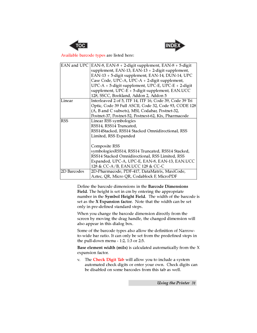 Primera Technology LX 810 user manual Rss 