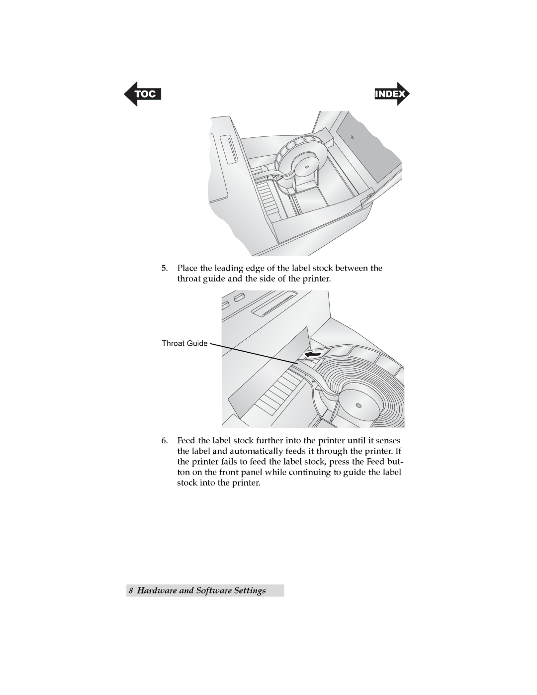 Primera Technology LX200 user manual Throat Guide 