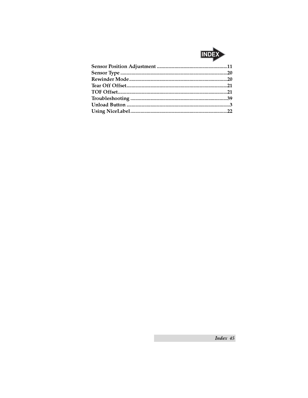 Primera Technology LX800 user manual Sensor Position Adjustment 