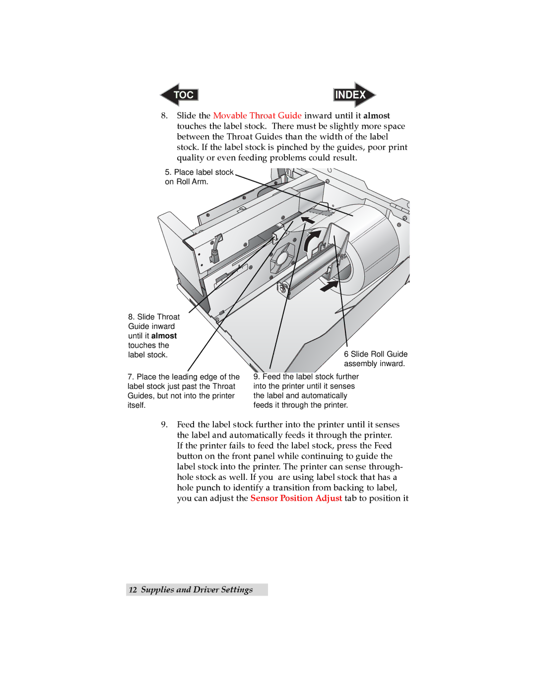 Primera Technology LX810 user manual TOC Index 