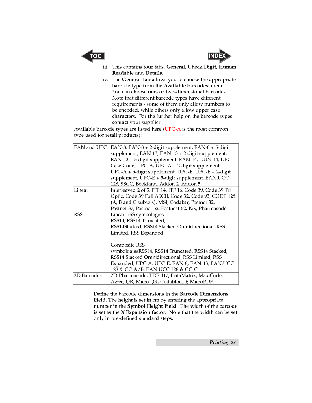 Primera Technology LX900 user manual Rss 