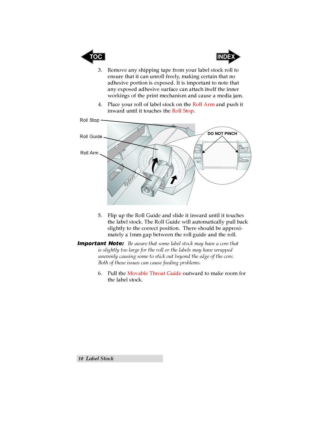 Primera Technology RX900 user manual Roll Guide 