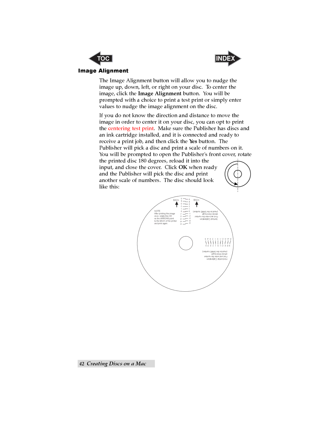 Primera Technology SE user manual Image Alignment 