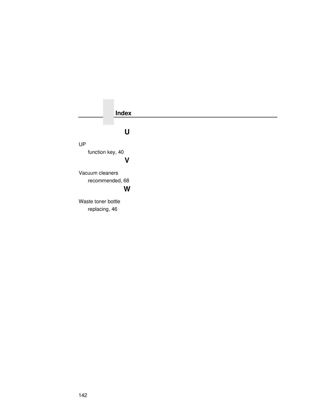 Printronix L5020 manual Index 