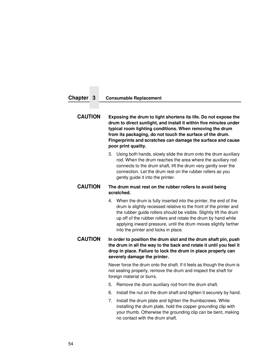 Printronix L5020 manual Consumable Replacement 