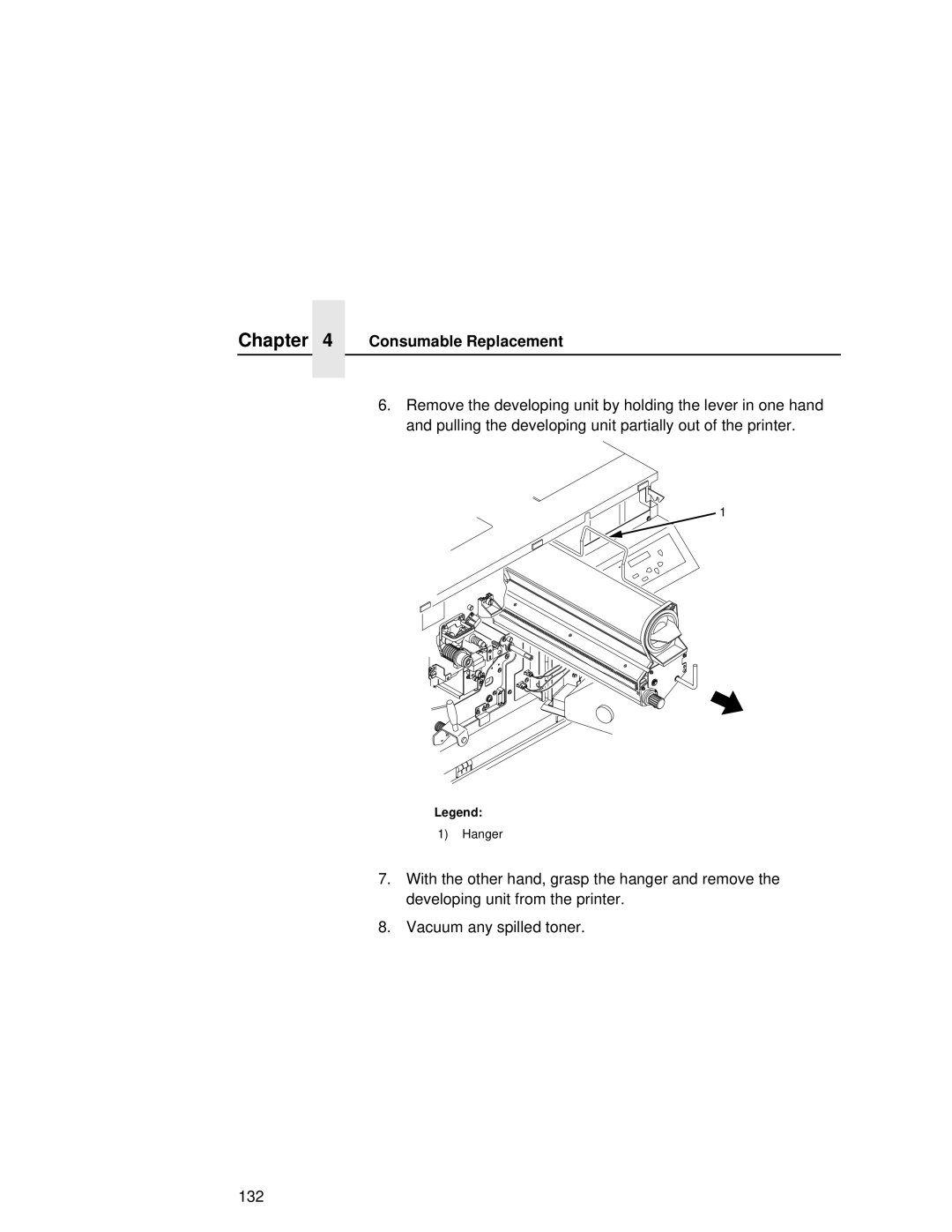 Printronix L5035 user manual Hanger 