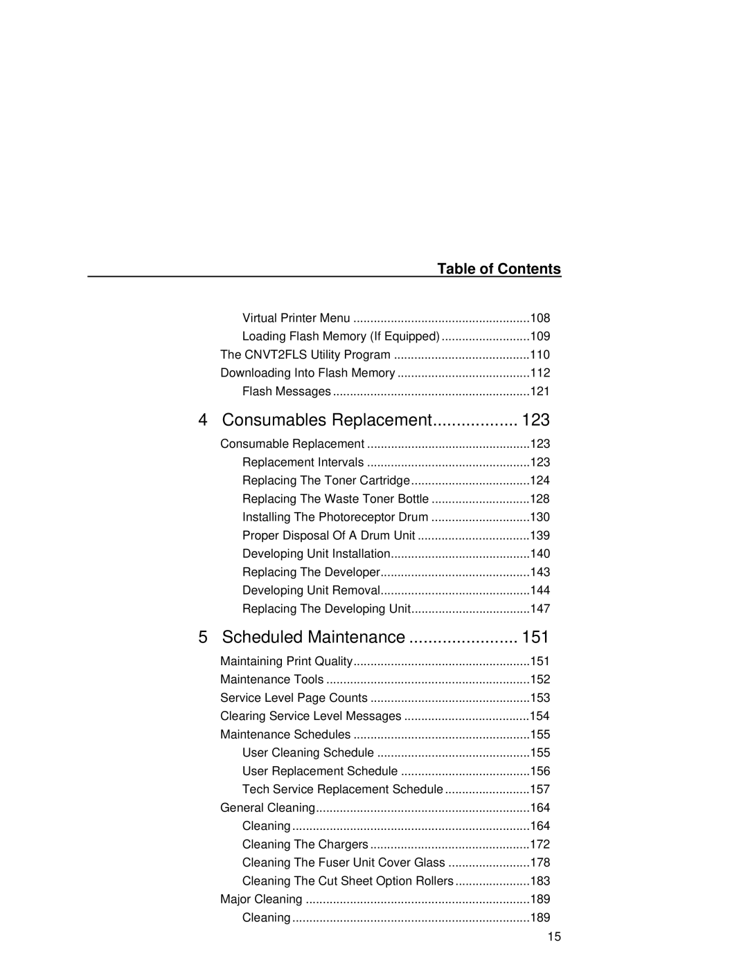 Printronix L5035 user manual Consumables Replacement 