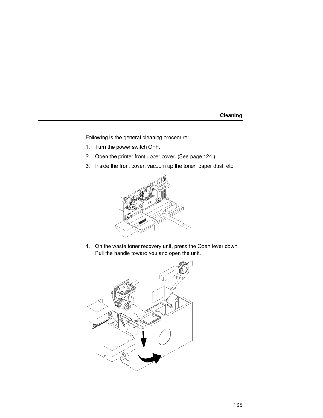 Printronix L5035 user manual Cleaning 