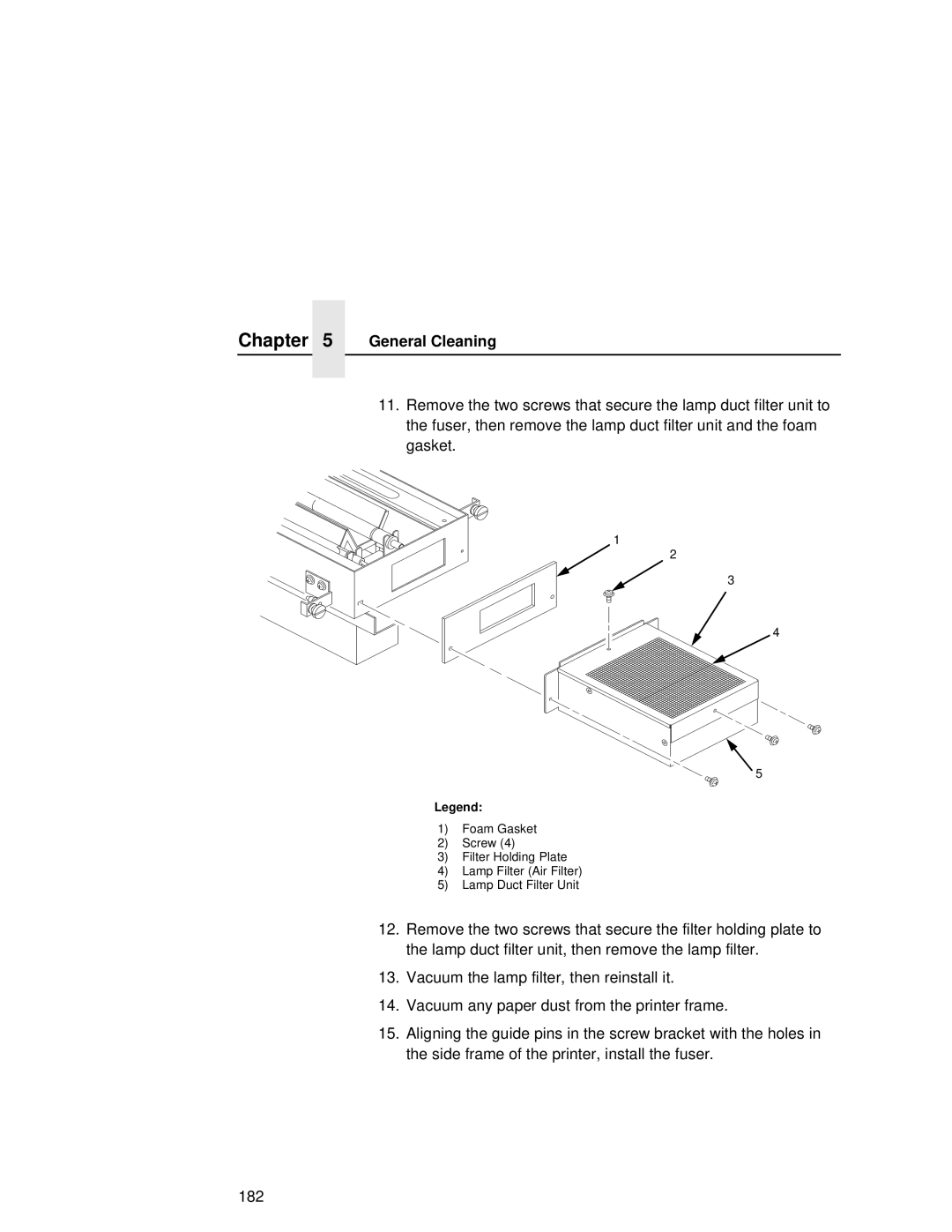 Printronix L5035 user manual Chapter 