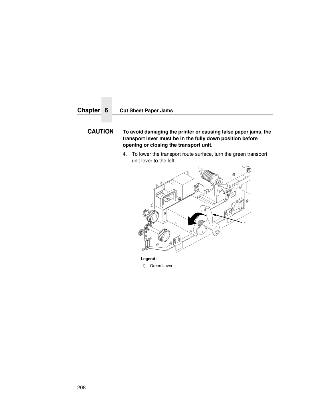 Printronix L5035 user manual 208 