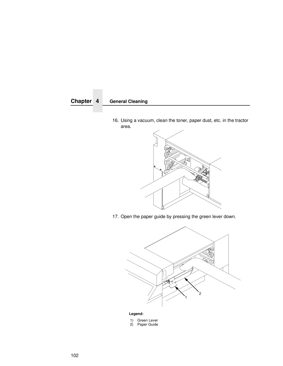 Printronix L5535 manual 102 