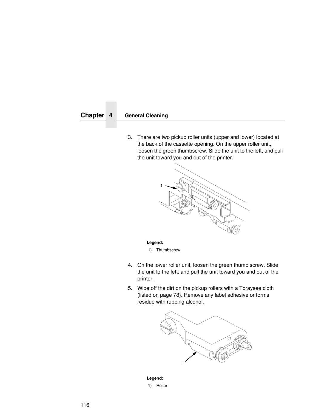 Printronix L5535 manual 116 