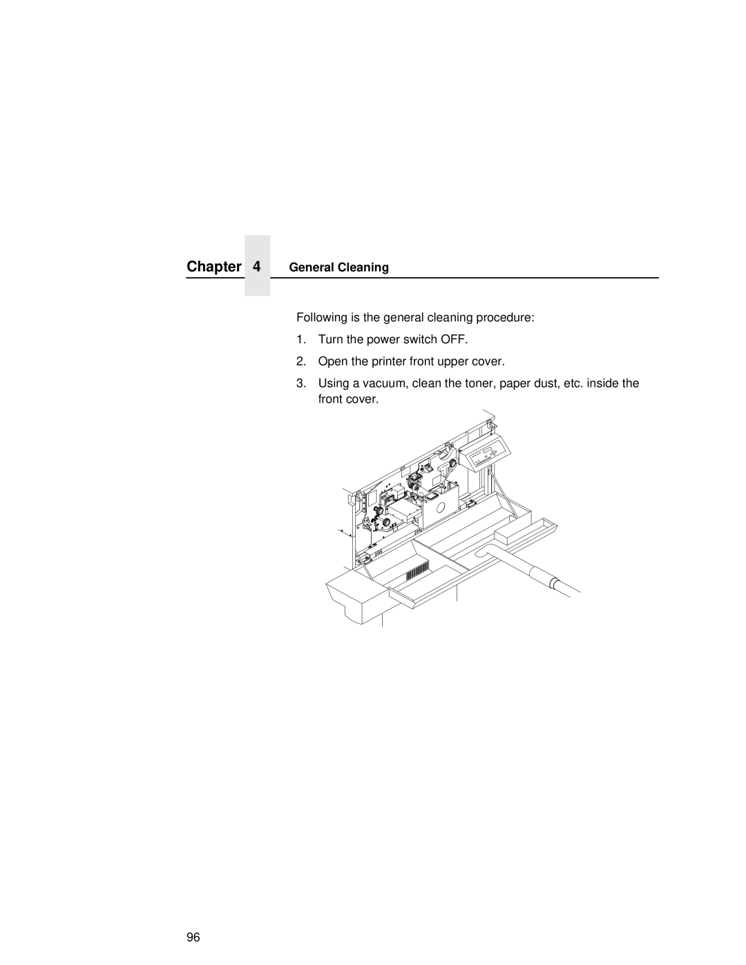 Printronix L5535 manual General Cleaning 