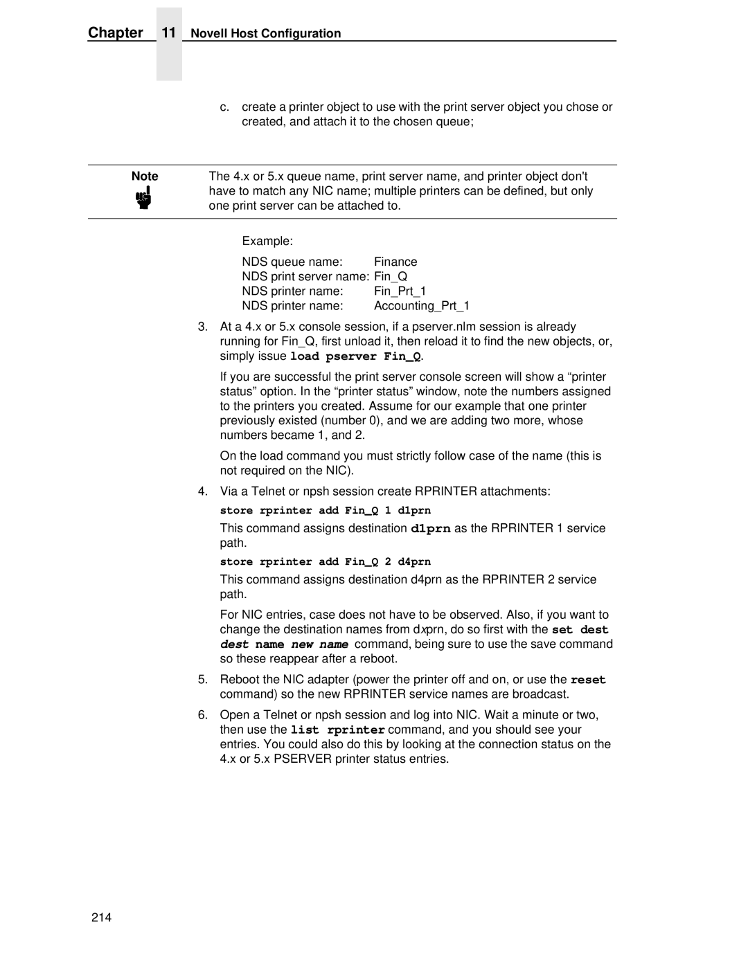 Printronix P5000LJ user manual Chapter 