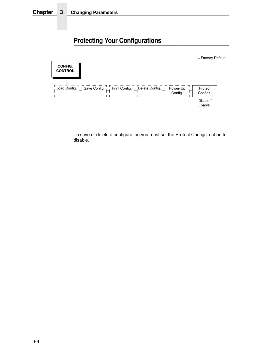 Printronix P5000LJ user manual Protecting Your Configurations 